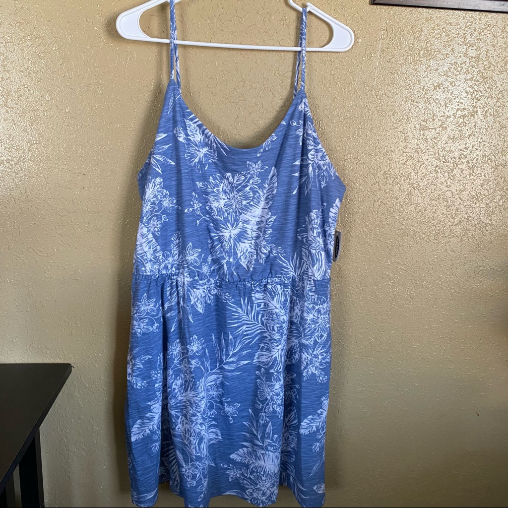 Old Navy Tropical Print Dress